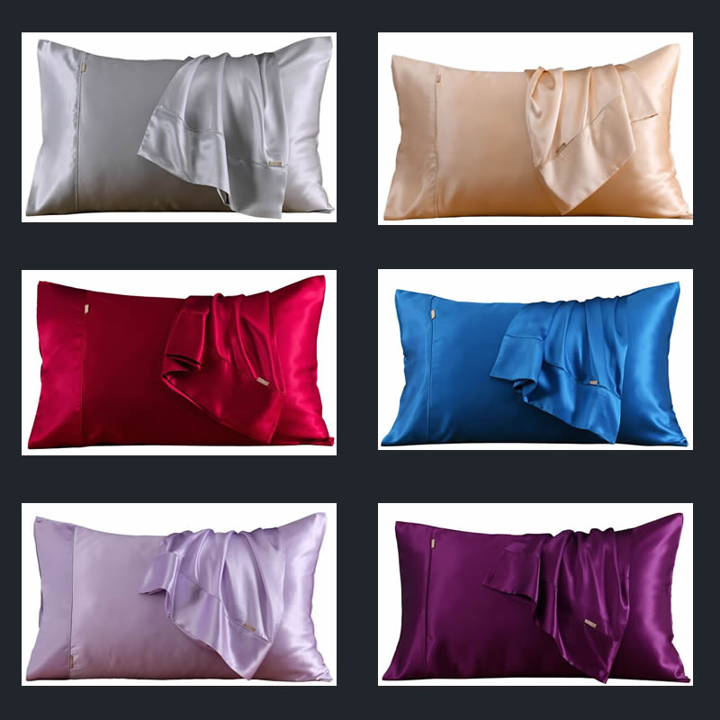 Silk Pillowcases Vibrant Colours